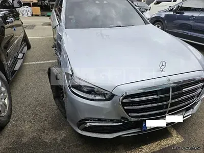 Photo 1 of 15: 2023 Mercedes-Benz S450 4Matic — Korean insurance auction