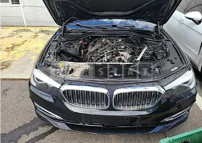 Photo 1 of 16: 2019 BMW 520i Luxury, VIN WBAJK7102KBP74180 — Korean insurance auction