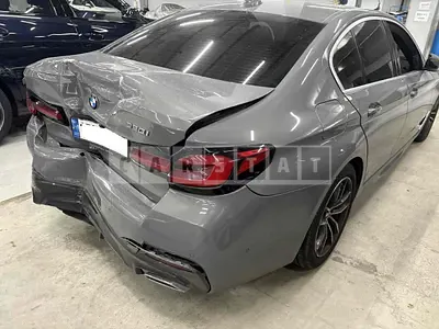 Photo 1 of 21: 2022 BMW 520i, VIN WBA11BH03NCK12301 — Korean insurance auction