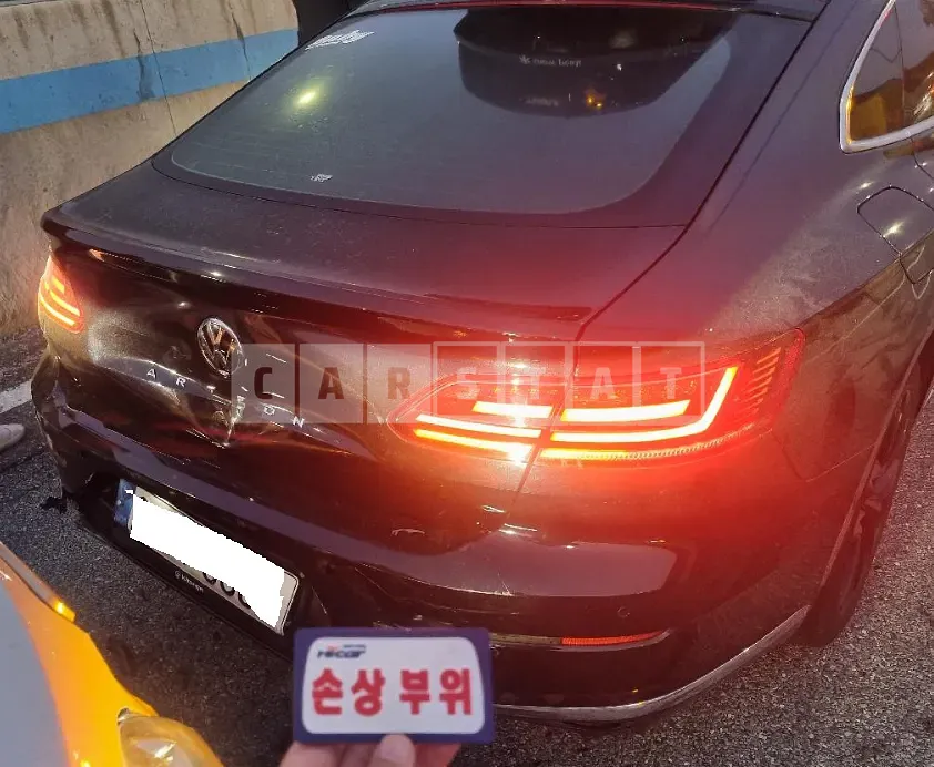 Photo 2 of 8: 2019 Volkswagen Arteon, VIN WVWZZZ3HZKE015104 — Korean insurance auction
