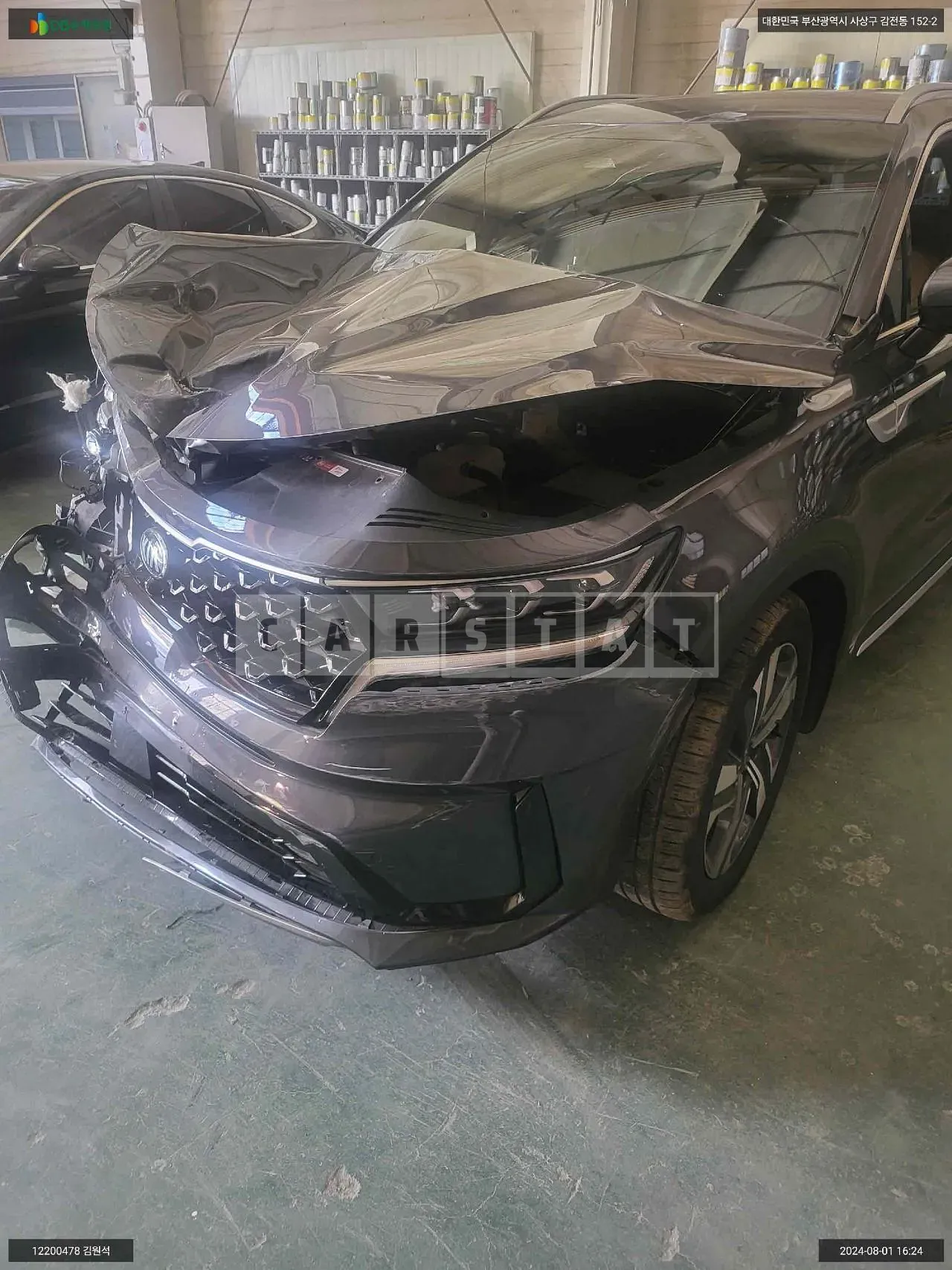 Photo 2 of 30: 2020 Kia Sorento Hybrid, VIN KNARH81GBMA003053 — Korean insurance auction