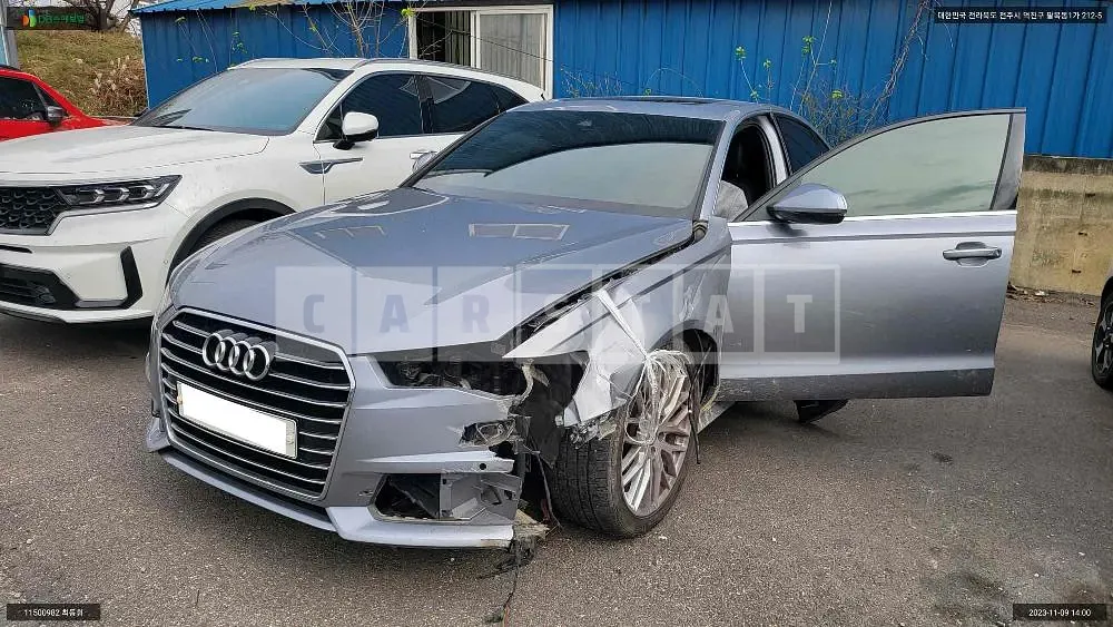 Photo 2 of 7: 2018 Audi A6 35 TDI, VIN WAUZZZ4G0JN114834 — Korean insurance auction