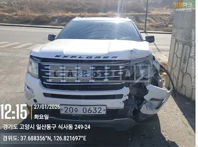 Photo 1 of 8: 2016 Ford Explorer 2.3 AWD — Korean insurance auction