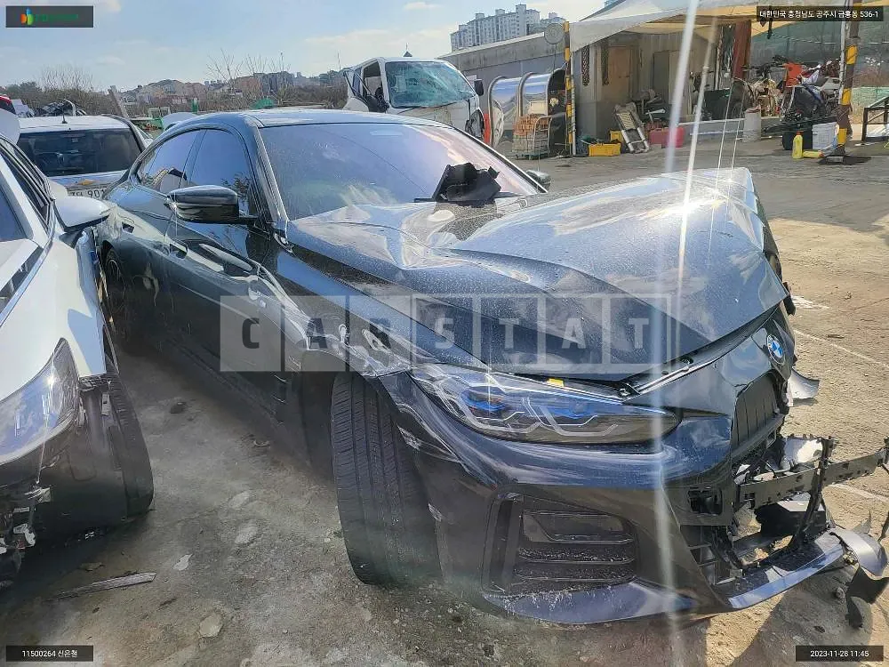 Photo 2 of 17: 2021 BMW 420i Gran Coupe, VIN WBA31AV03NFL72393 — Korean insurance auction