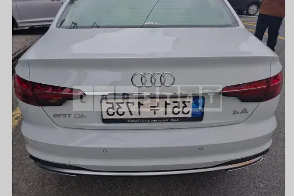 Photo 2 of 9: 2021 Audi A4 40 TFSI, VIN WAUZZZF45MN013456 — Korean insurance auction