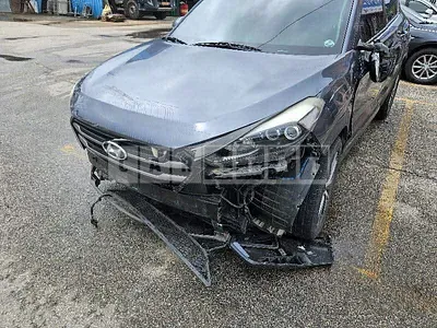 Photo 1 of 5: 2015 Hyundai Tucson, VIN KMHJ3815GGU013058 — Korean insurance auction
