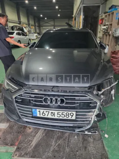 Photo 1 of 9: 2021 Audi A6 45 TDI quattro — Korean insurance auction