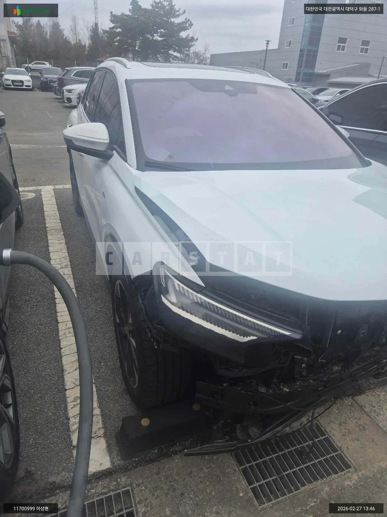 Photo 2 of 12: 2023 Audi Q4 40 Etron, VIN WAUZZZFZ5PP065139 — Korean insurance auction