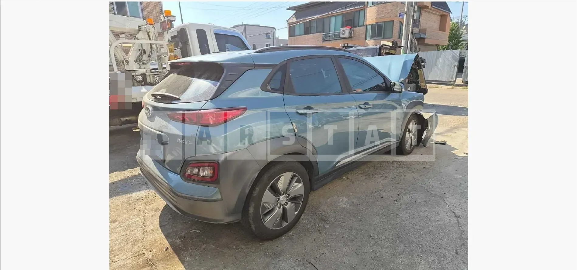 Photo 2 of 8: 2019 Hyundai Kona Electric — Korean insurance auction