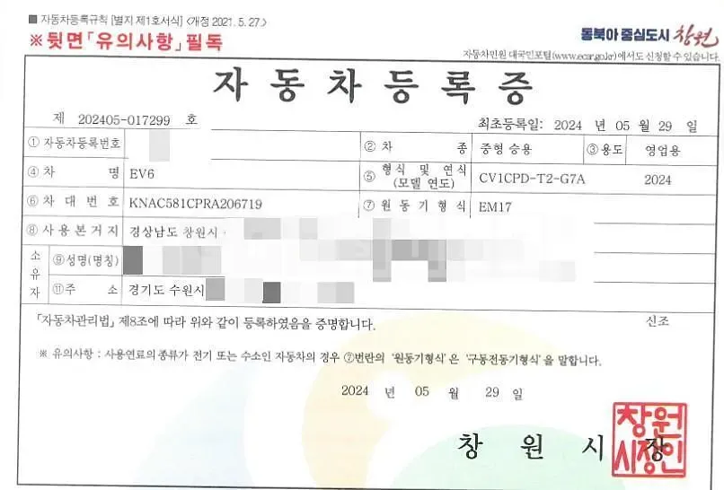 Photo 2 of 14: 2024 Kia EV6 Long Range 4WD — Korean insurance auction