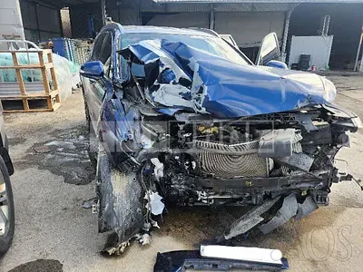 Photo 1 of 15: 2019 Hyundai Santa Fe, VIN KMHS381CDKU076065 — Korean insurance auction
