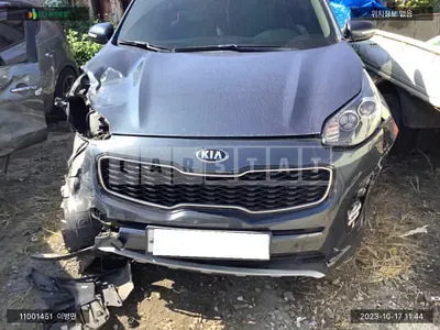 Photo 1 of 10: 2017 Kia Sportage, VIN KNAPM813BJK362792 — Korean insurance auction