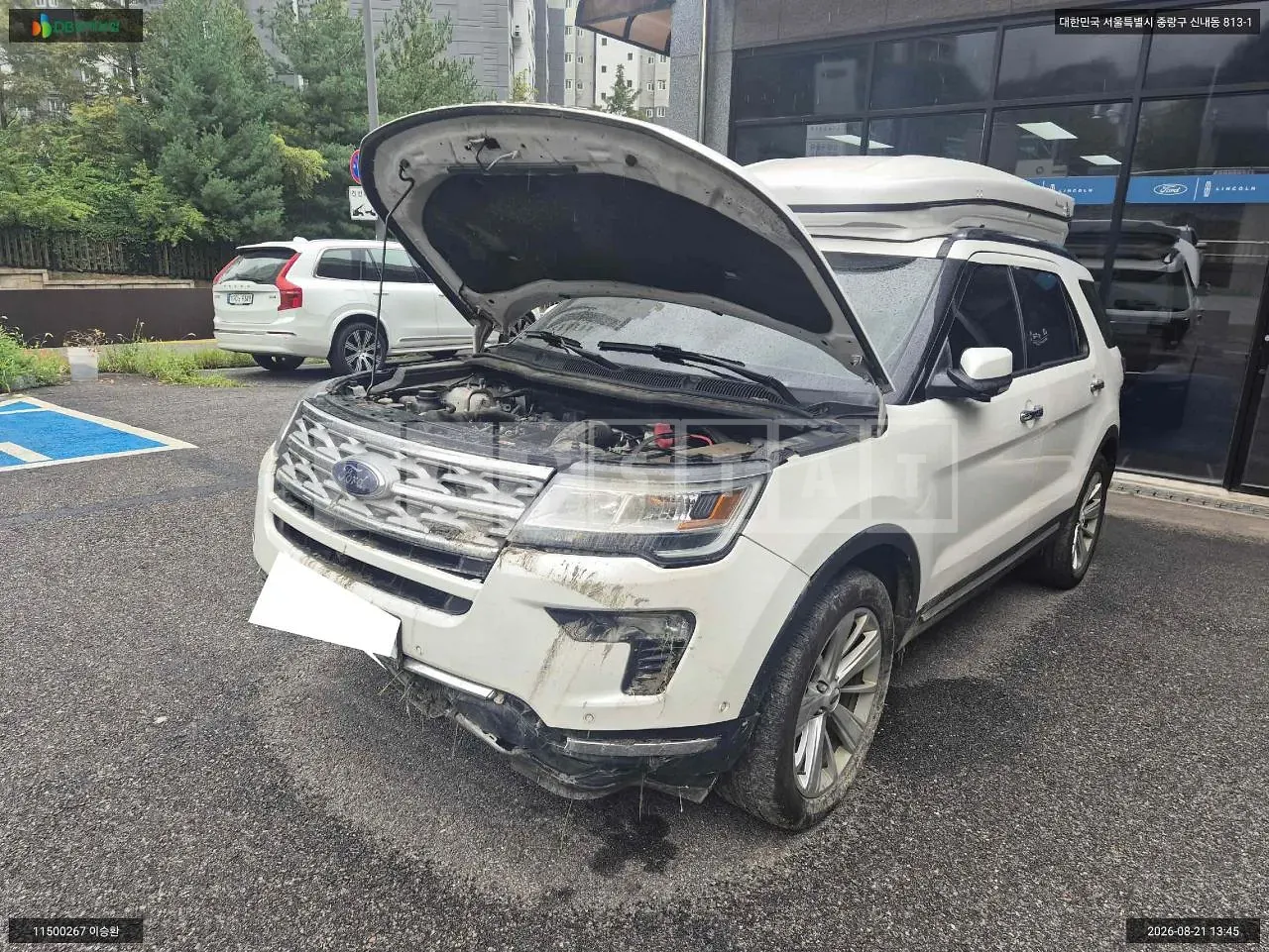 Photo 2 of 12: 2019 Ford Explorer 2.3 AWD, VIN 1FM5K8FH9KGA56312 — Korean insurance auction