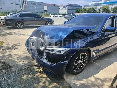 Photo 1 of 37: 2021 BMW 523d, VIN WBA11ES01MWX06373 — Korean insurance auction