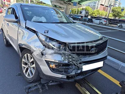 Photo 1 of 5: 2015 Kia Sportage, VIN KNAPB813BGK851873 — Korean insurance auction