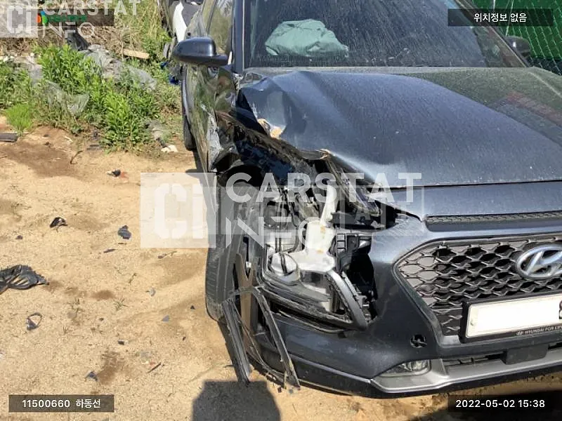 Photo 2 of 14: 2018 Hyundai Kona, VIN KMHK7815GJU226195 — Korean insurance auction