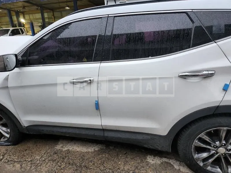Photo 2 of 21: 2018 Hyundai Santa Fe, VIN KMHSW81UBJU796215 — Korean insurance auction