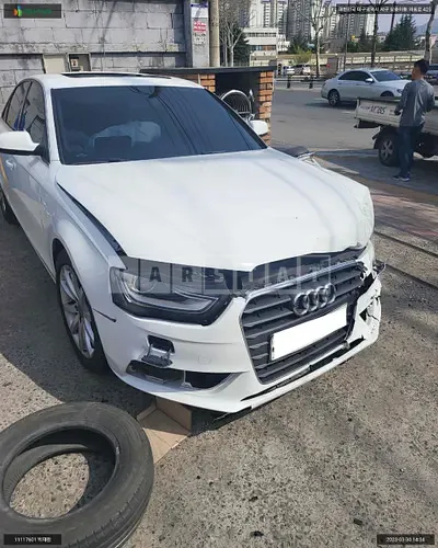 Photo 1 of 10: 2015 Audi A4, VIN WAUZZZ8KXFN030493 — Korean insurance auction