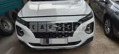 Photo 1 of 10: 2019 Hyundai Santa Fe, VIN KMHS281BBKU021110 — Korean insurance auction