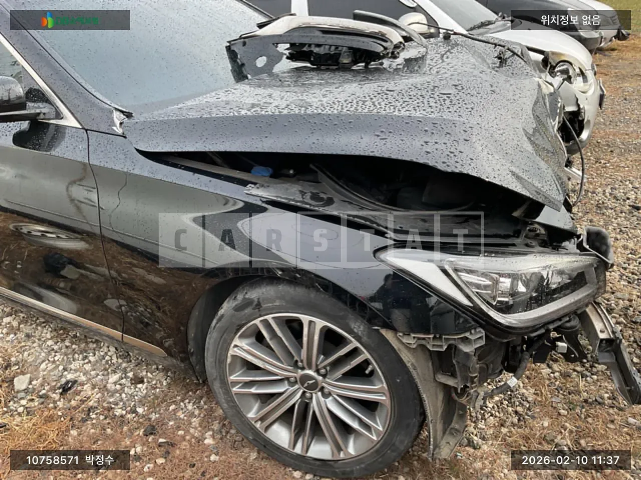 Photo 2 of 11: 2016 Hyundai Genesis G80, VIN KMHGL41DBHU199101 — Korean insurance auction