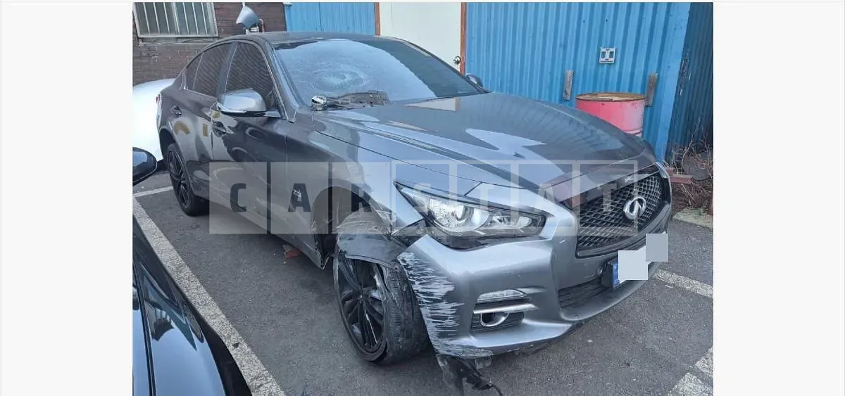 Photo 2 of 12: 2015 Infiniti Q50 2.2d — Korean insurance auction