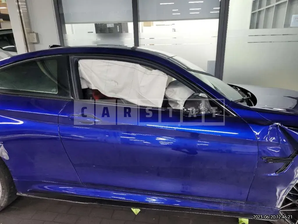 Photo 2 of 20: 2020 BMW M4 Coupe Competition Package Leviii, VIN WBS4Y9102LFJ36945 — Korean insurance auction