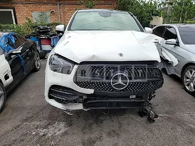 Photo 1 of 26: 2021 Mercedes-Benz GLE400 d 4Matic, VIN W1NFD2DB4MA360922 — Korean insurance auction