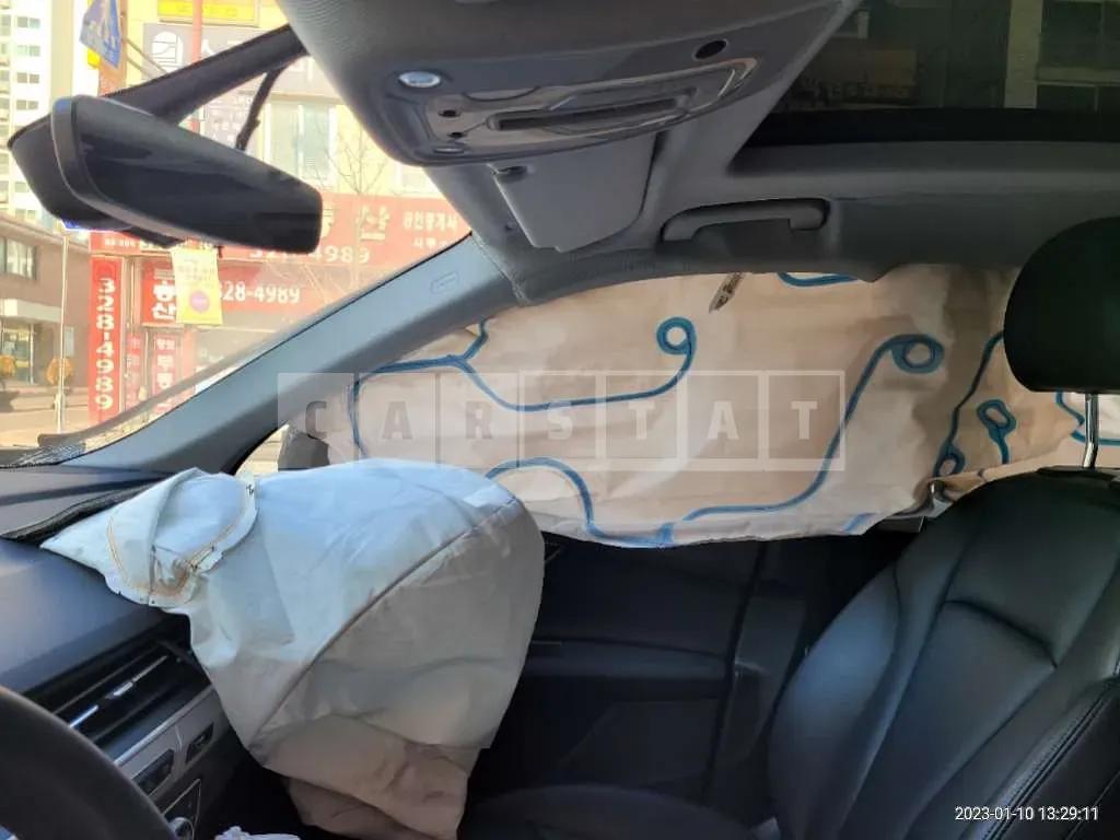 Photo 2 of 41: 2019 Audi Q7 45 TFSI quattro, VIN WAUZZZ4MXKD043235 — Korean insurance auction