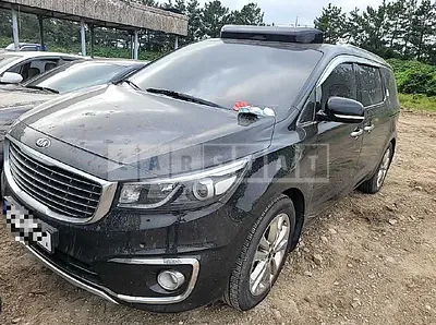 Photo 1 of 12: 2015 Kia Carnival, VIN KNAMC81ABFS078743 — Korean insurance auction