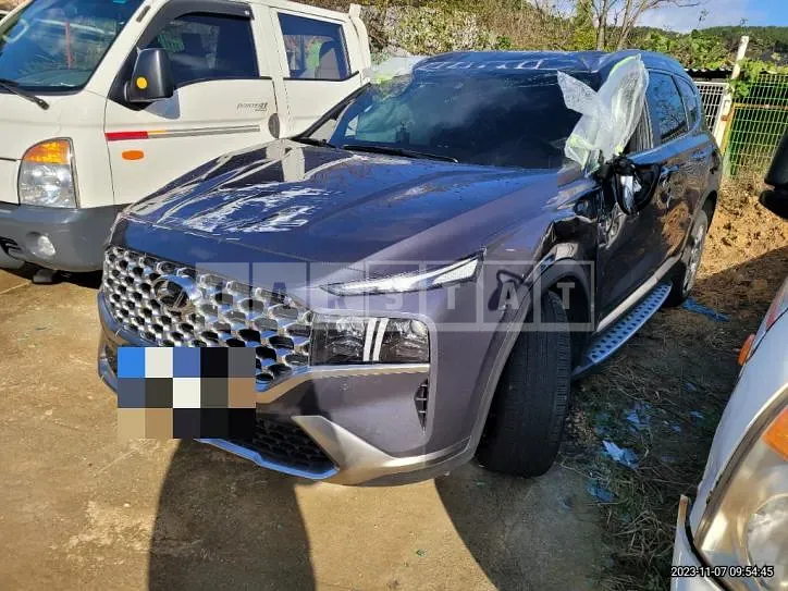 Photo 2 of 7: 2023 Hyundai Santa Fe TM 1.6 (Hybrid), VIN KMHS3811BPU076803 — Korean insurance auction