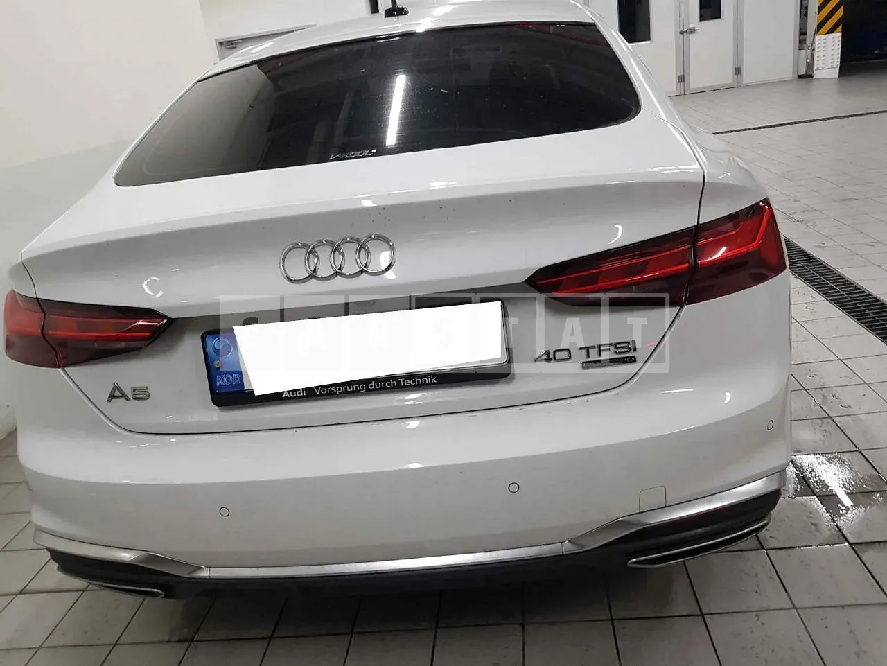 Photo 2 of 21: 2022 Audi A5, VIN WAUZZZF54PA004817 — Korean insurance auction