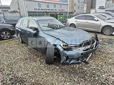 Photo 1 of 8: 2021 BMW 320i Touring, VIN WBA11ED00MFK81354 — Korean insurance auction