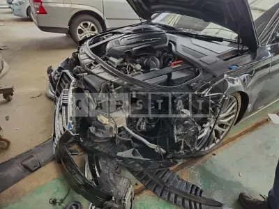 Photo 1 of 3: 2015 Audi A8L 60 TFSI quattro, VIN WAUZZZ4H2FN003993 — Korean insurance auction