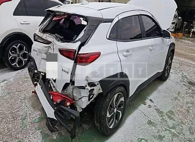 Photo 1 of 34: 2020 Hyundai Kona Hybrid, VIN KMHK381EGLU038881 — Korean insurance auction