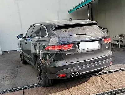 Photo 1 of 25: 2018 Jaguar F-Pace 20d, VIN SADCA2BN3JA320914 — Korean insurance auction