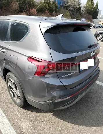 Photo 2 of 20: 2021 Hyundai Santa Fe, VIN KMHS281LGMU408378 — Korean insurance auction