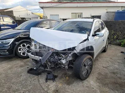 Photo 1 of 15: 2019 Hyundai Kona Electric, VIN KMHK281GFKU004561 — Korean insurance auction