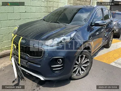 Photo 1 of 12: 2017 Kia Sportage, VIN KNAPM813BHK250307 — Korean insurance auction