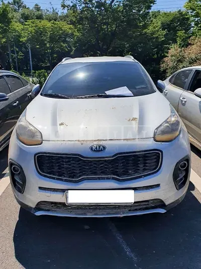 Photo 1 of 12: 2017 Kia Sportage, VIN KNAPM813BHK257294 — Korean insurance auction
