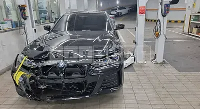 Photo 1 of 12: 2022 BMW i4, VIN WBY71AW01NFN14516 — Korean insurance auction