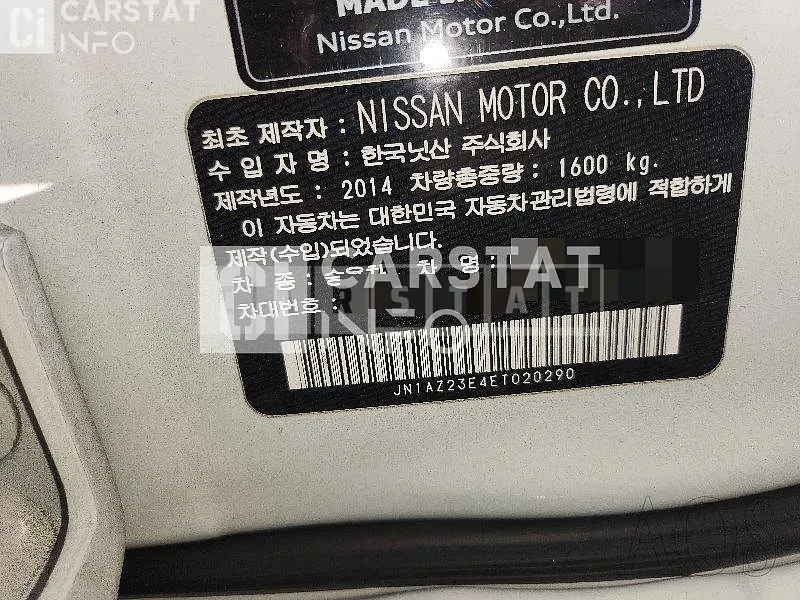 Photo 2 of 13: 2014 Nissan Cube — Korean insurance auction
