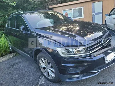 Photo 1 of 13: 2020 Volkswagen Tiguan 2.0 TDI, VIN WVGZZZ5NZLW811405 — Korean insurance auction