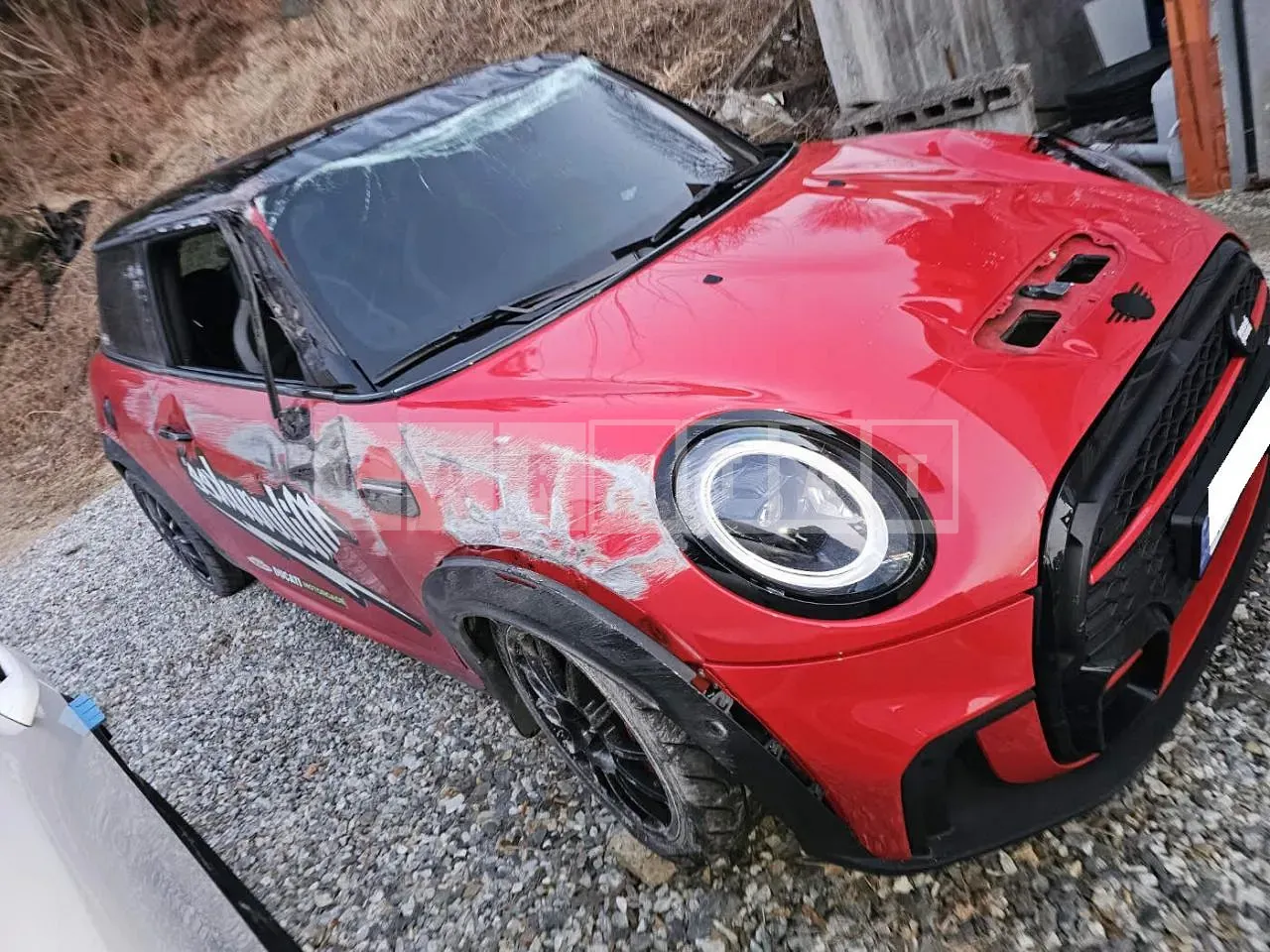 Photo 2 of 19: 2023 MINI John Cooper Works, VIN WMW81DH00R2V43472 — Korean insurance auction