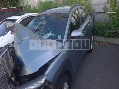 Photo 1 of 26: 2017 Hyundai Kona, VIN KMHK4815GJU005682 — Korean insurance auction