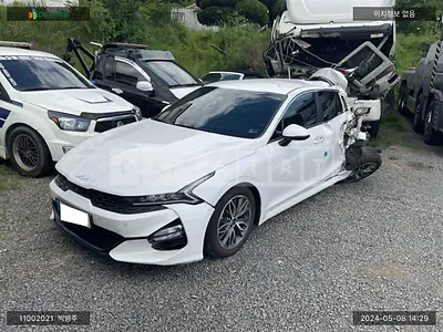 Photo 1 of 13: 2021 Kia K5, VIN KNAG341ABNA156596 — Korean insurance auction
