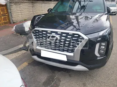 Photo 1 of 13: 2020 Hyundai Palisade, VIN KMHR381EBLU125778 — Korean insurance auction