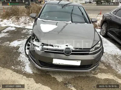 Photo 1 of 10: 2016 Volkswagen Golf 2.0 TDI BMT, VIN WVWZZZAUZGW169581 — Korean insurance auction