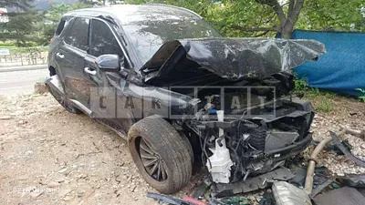Photo 1 of 8: 2023 Hyundai Palisade Diesel — Korean insurance auction