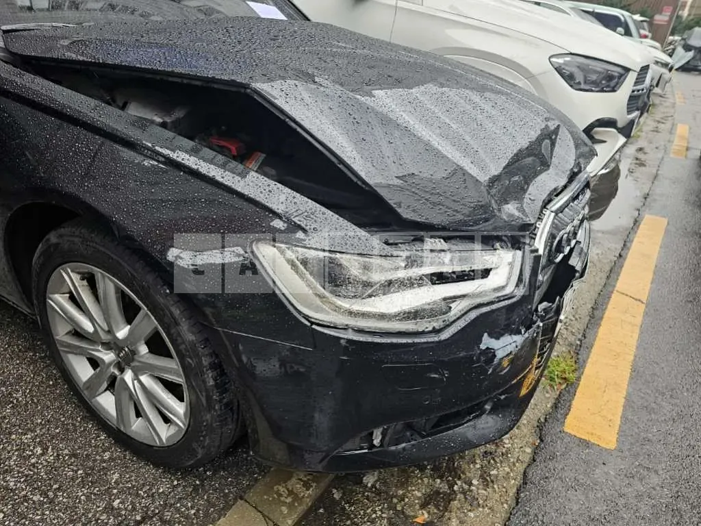 Photo 2 of 16: 2015 Audi A6 45 TDI quattro, VIN WAUZZZ4G6FN015202 — Korean insurance auction