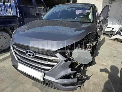 Photo 1 of 9: 2016 Hyundai Tucson, VIN KMHJ281ADHU239177 — Korean insurance auction